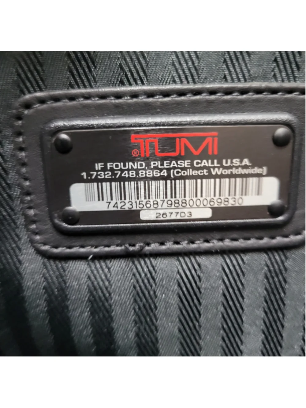 Tumi 2677d3 dakota